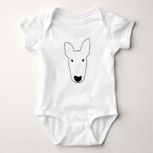 Body Grand Bullie font face au T-shirt de bébé
