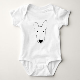 Body Grand Bullie font face au T-shirt de bébé