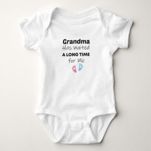 Body Grand-mère a attendu longtemps pour moi cadeau béb