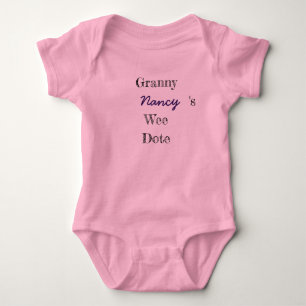 Body Granny Baby personnalisée
