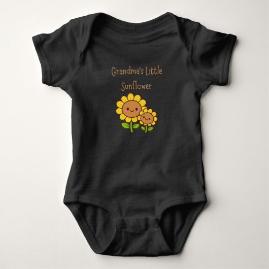Body Graphisme de Petit Tournesol de Grand-Mère (Devant)