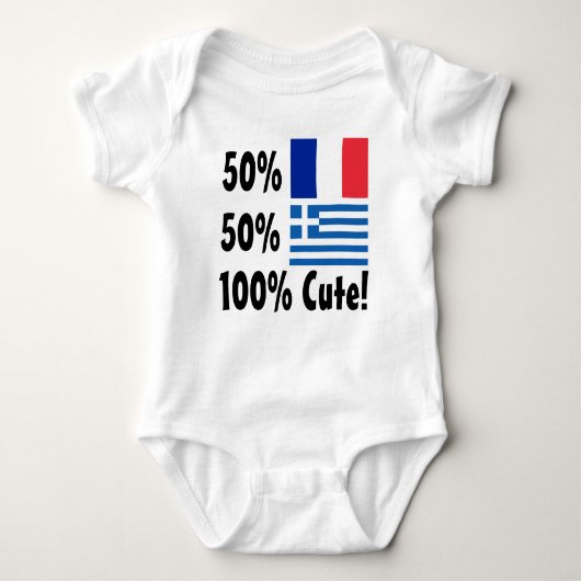 Body Grec du Français 50% de 50% 100% mignon (Devant)