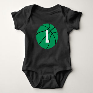 Body Green Basketball Custom Jersey Numéro Baby