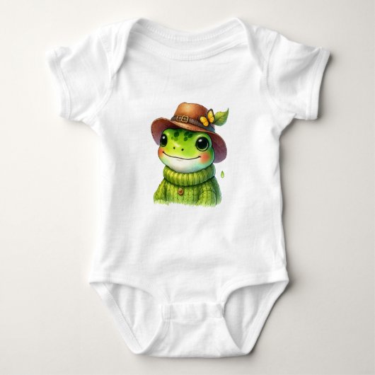 Body Grenouille Chapeau Heureux (Devant)