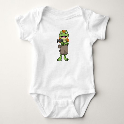 Body Grenouille coiffeur avec sèche-cheveux (Devant)