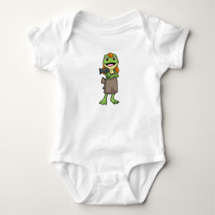 Body Grenouille coiffeuse avec sèche-cheveux