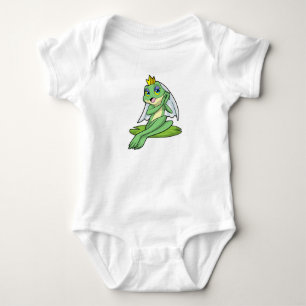 Body Grenouille en mariée au mariage avec couronne