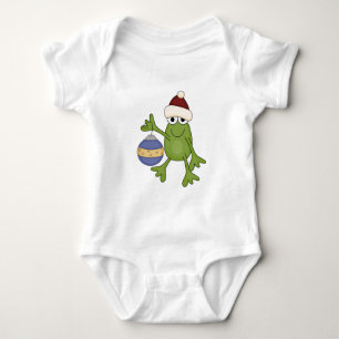 Body Grenouille père Noël avec tee-shirts et cadeaux