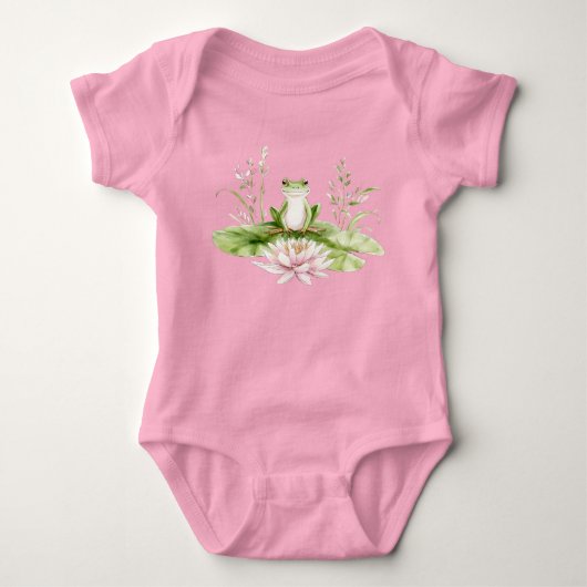 Body Grenouille verte aquarelle (Devant)