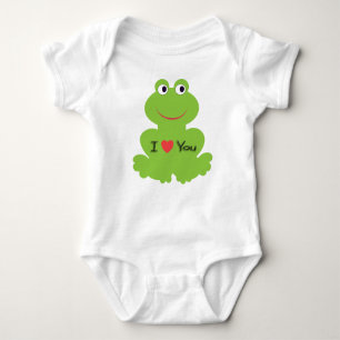 Body Grenouille verte mignonne