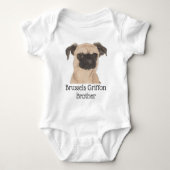 Body Griffon de Bruxelles personnalisable (Devant)