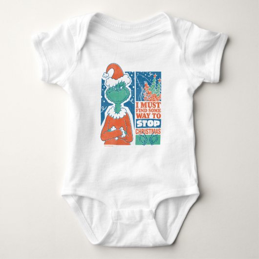 Body Grinch | Arrêtez Noël Graphique Vintage (Devant)