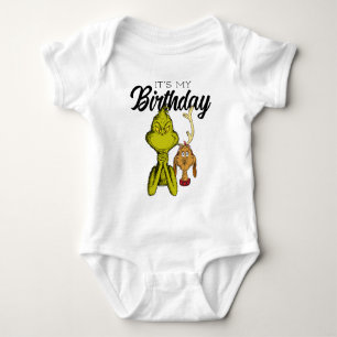 Body Grinch Tableau Noir C'est Mon Anniversaire