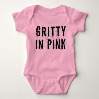 Body Gritty In Pink - Costume de bébé Jersey (Rose)