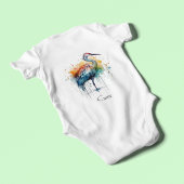 Body Grue gracieuse : Aquarelle, coutume