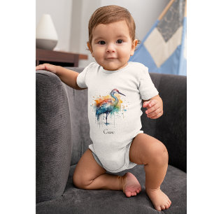 Body Grue gracieuse : Aquarelle, coutume