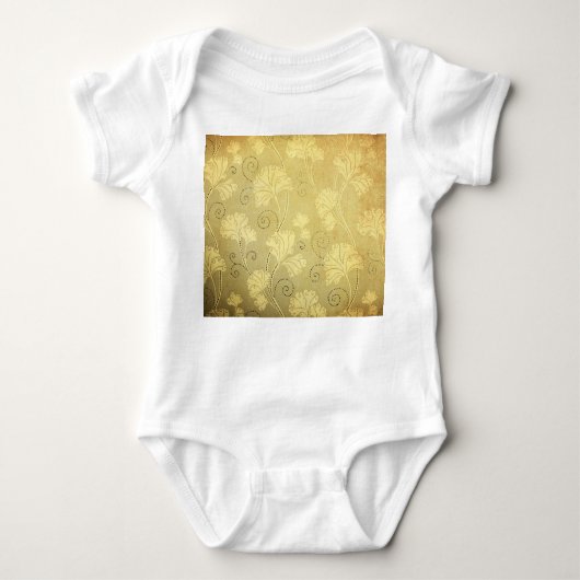 Body Grunge vintage motif de fleurs. (Devant)