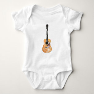 Body Guitare acoustique en détresse verticale
