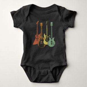 Body Guitariste Colorful Instruments de musique Guitare