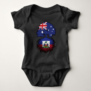 Body Haïti Haïti Australie Australie drapeau des racine