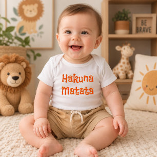 Body Hakuna Matata Douce Inspiration Safari