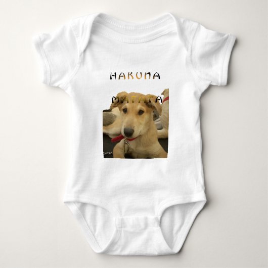 Body Hakuna Matata Je sais ce que vous pensez pinctur (Devant)