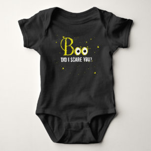 Body Halloween Boo Yeux Éffrayants Noir Jaune