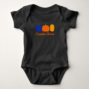 Body Halloween de la saison citrouille