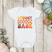 Body Halloween Fantôme Petit Bébé Rétro Groovy Drôle