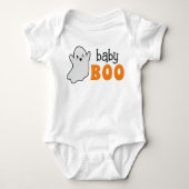 Body Halloween personnalisées pour bébé fantôme (Devant)