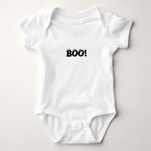 Body Halloween Scary Boo ! costume blanc noir