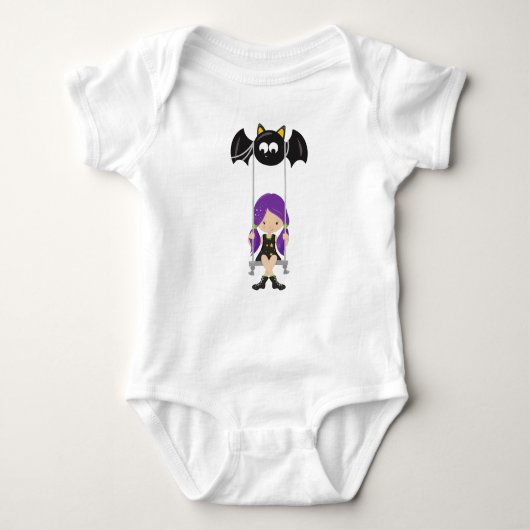 Body Halloween, Sorcière Sur Une Chaussure, Chauve-Feu, (Devant)