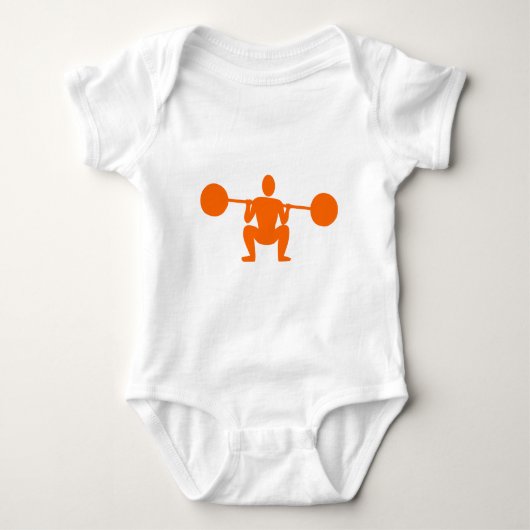 Body Haltérophile 01 - Orange (Devant)