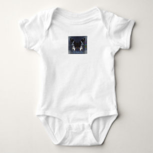 Body HAMbWG Baby - Fille biologique - Papillon bleu