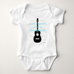Body HAMbyWG - Salopette, t-shirt, Snap T - Thème guita