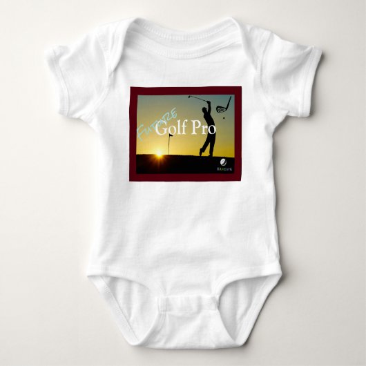 Body HAMbyWG - T-shirt bébé - Garçon futur Golf Pro (Devant)