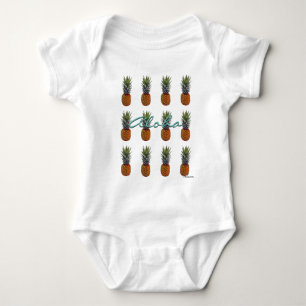 Body HAMbyWG - T-shirt Hawaiin Pineapple Aloha pour béb