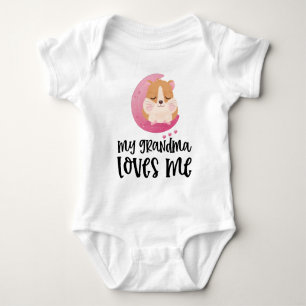 Body Hamster Lune Rose 🐹 Ma grand-mère m'aime