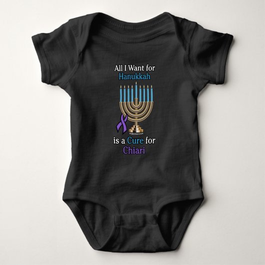 Body Hanoukka...Chiari Baby Bodysuit (Devant)