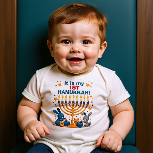 Body Hanukkah Lumineux avec les Petits