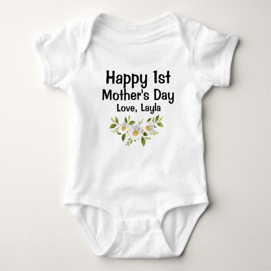 Body Happy 1st Mothers Day Shirt (Devant)