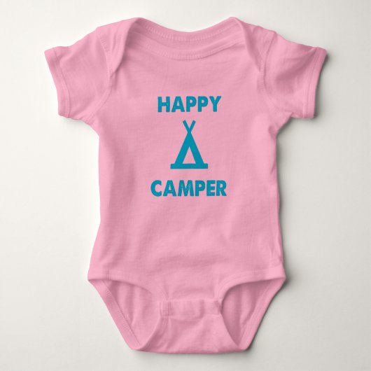 Body Happy Camper - Bébé Un Pièce Costume Corps (Devant)