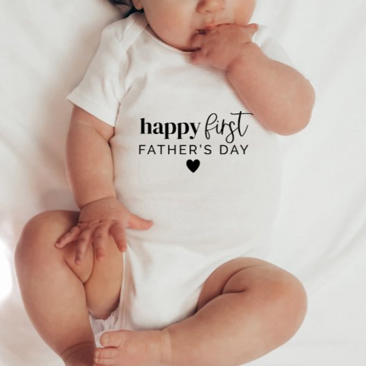 Body Happy First Fête des pères Heart - Baby