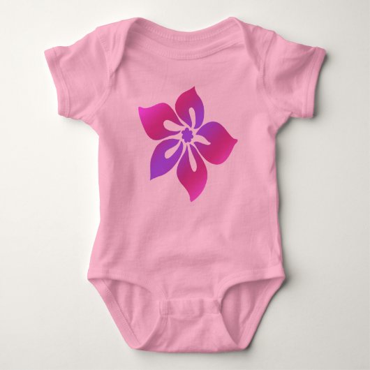 Body Happy Hibiscus Infant Creeper (Devant)