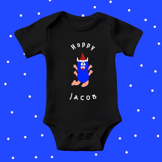 Body Happy Monster Baby Bodysuit