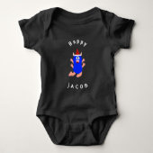 Body Happy Monster Baby Bodysuit (Devant)