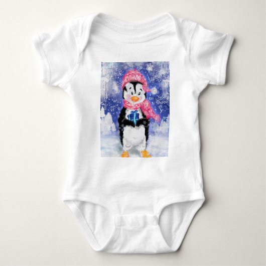 Body Happy Penguin - Noël - (Devant)