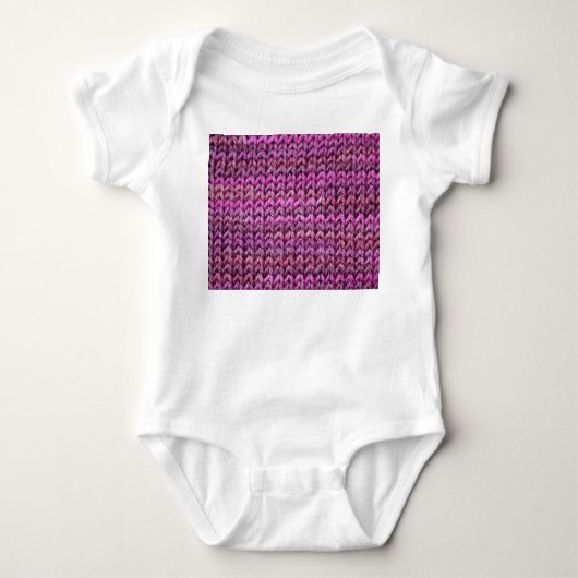 Body Harmonie de Knit : Texture de bande violette (Devant)