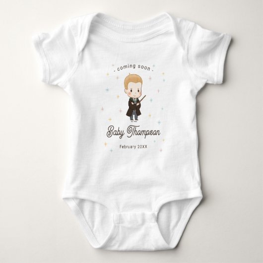Body Harry Potter Chibi Draco Malfoy Wizard Baby Shower (Devant)