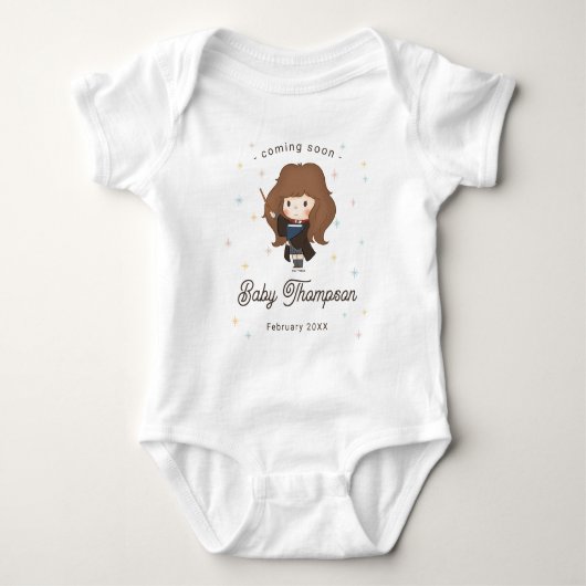 Body Harry Potter Chibi Hermione Wizard Baby Shower (Devant)
